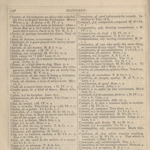 18 x 12 cm; 2 s.p. + VIII p. + 1075 p. + 7 s.p., l. 1 handwritten note in Gothic writing in black ink on verso, p. [I] half-t